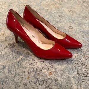 Cole Haan Glossy Red Heels